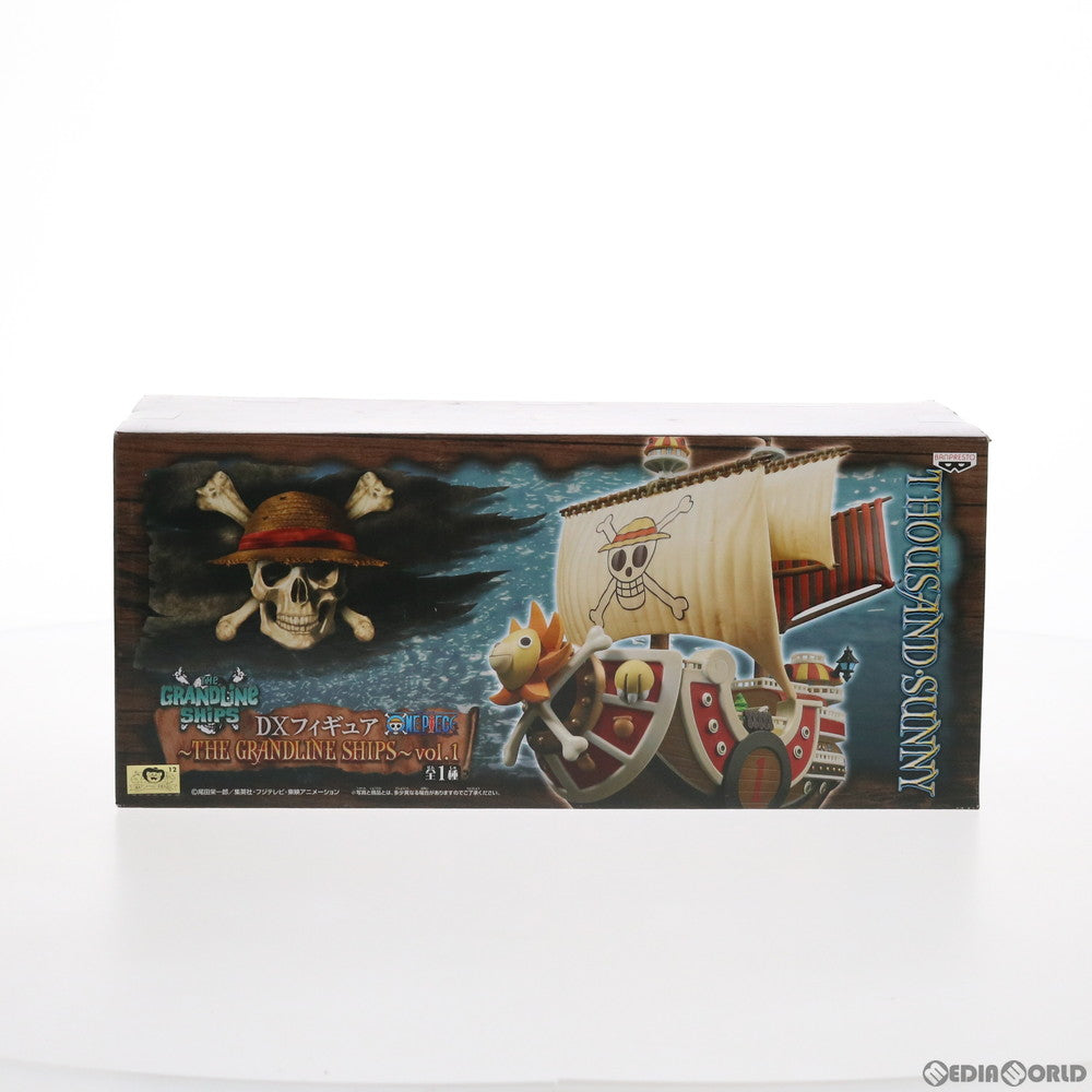 【中古即納】[FIG] サウザンド・サニー号 ワンピース DXフィギュア～THE GRANDLINE SHIPS～vol.1 ONE PIECE プライズ(47956) バンプレスト(20120720)