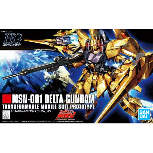 【中古即納】[PTM] HGUC 1/144 MSN-001 デルタガンダム 機動戦士ガンダムUC(ユニコーン) プラモデル(5060970) バンダイスピリッツ(20201023)