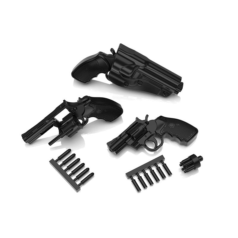 【新品即納】[PTM] (再々販) LittleArmory(リトルアーモリー) LA074 1/12 リボルバーセットA プラモデル(317012) TOMYTEC(トミーテック)(20250831)