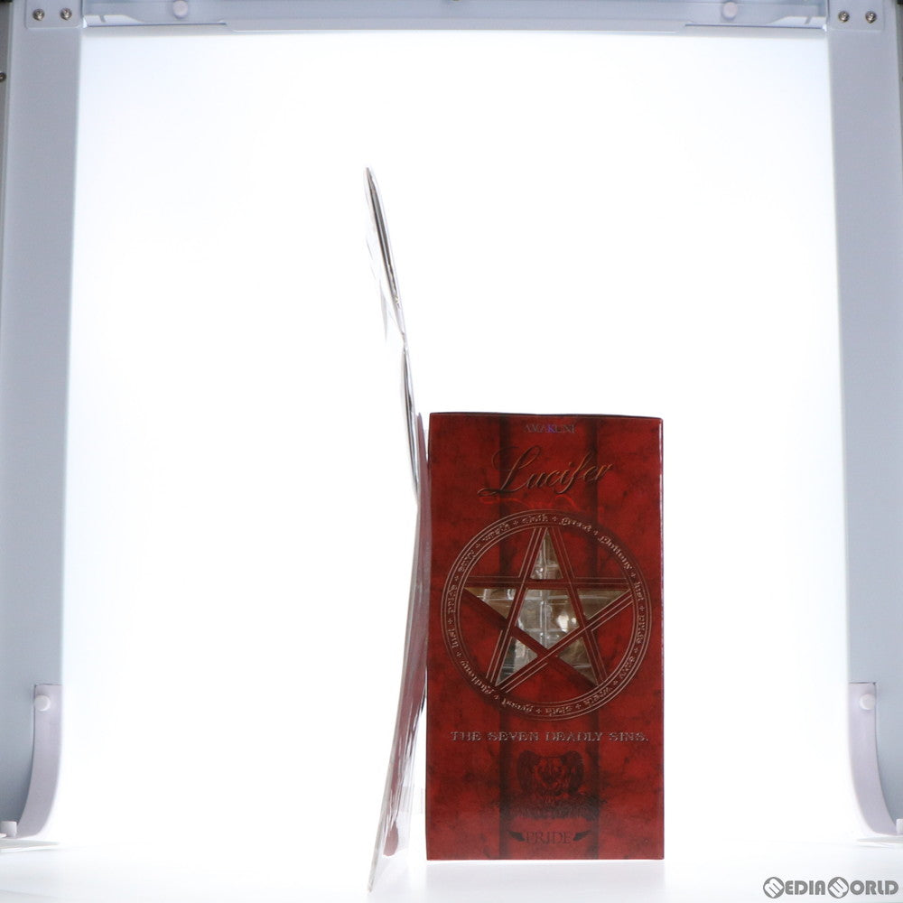 【中古即納】[FIG] 限定版特典付属 ルシファー 傲慢の章 〜スイカ割りノ節 金色ノ項 限定版 七つの大罪 魔王黙示録 1/7 完成品 フィギュア 月刊ホビージャパン誌上通販&ホビージャパンオンラインショップ限定 ホビージャパン/AMAKUNI(アマクニ) (20150930)