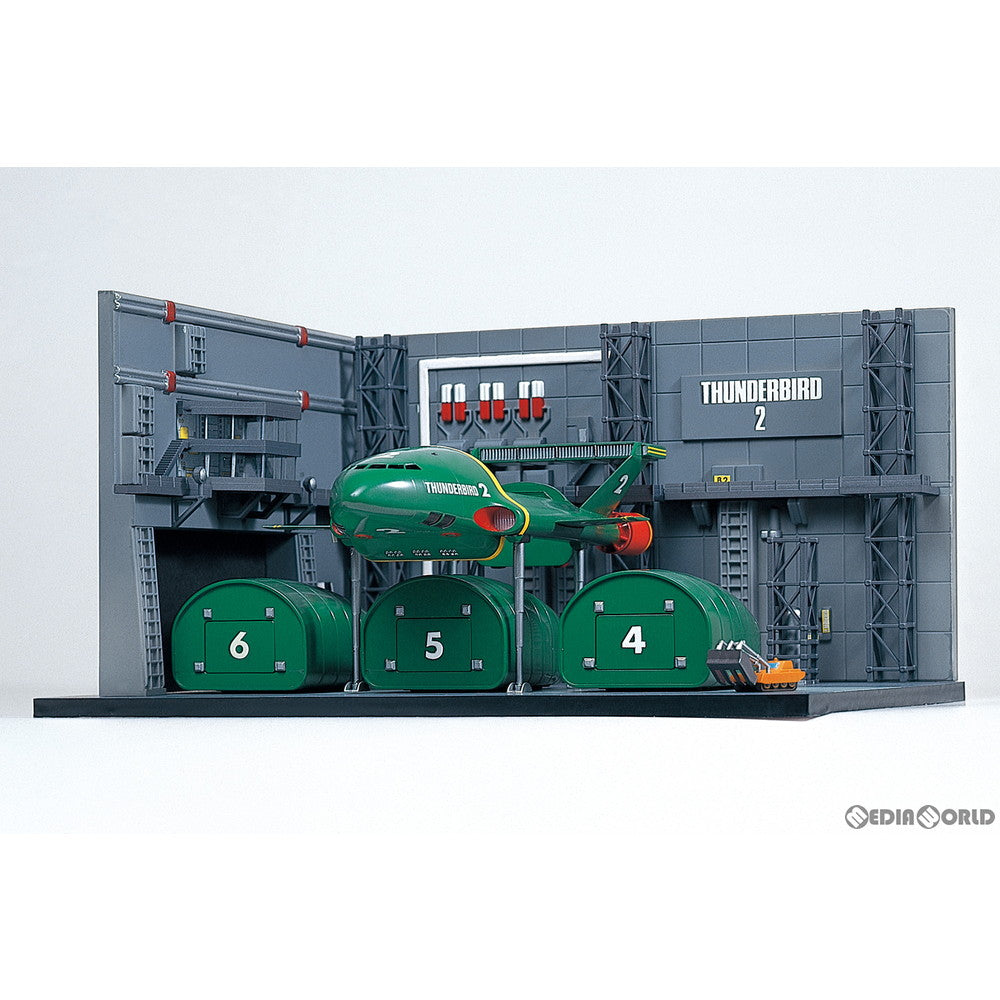 【中古即納】[PTM] 1/350 サンダーバード2号コンテナドック サンダーバード No.10 プラモデル(063590) アオシマ(20211118)