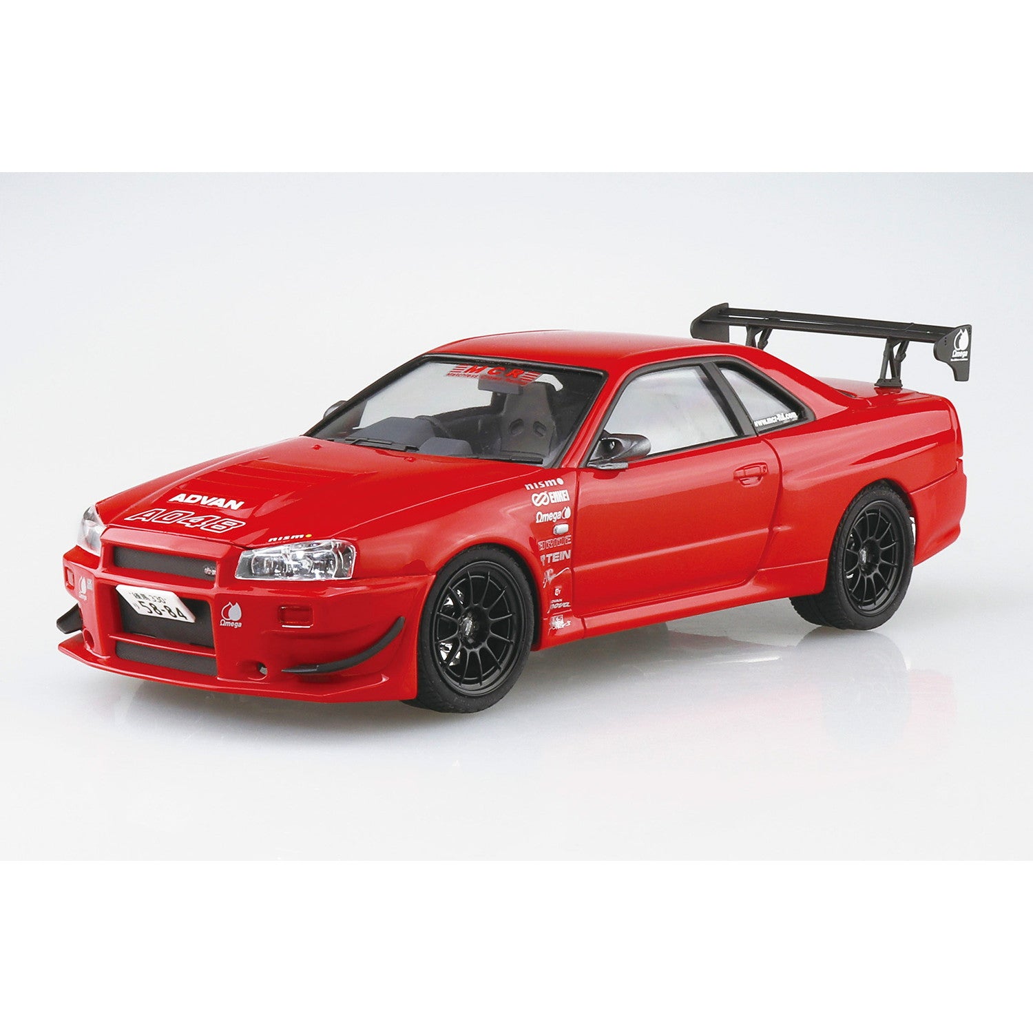 【新品】【お取り寄せ】[PTM] ザ・チューンドカー No.71 1/24 MCR BNR34 スカイライン GT-R '02(ニッサン) プラモデル(063514) アオシマ(20211110)