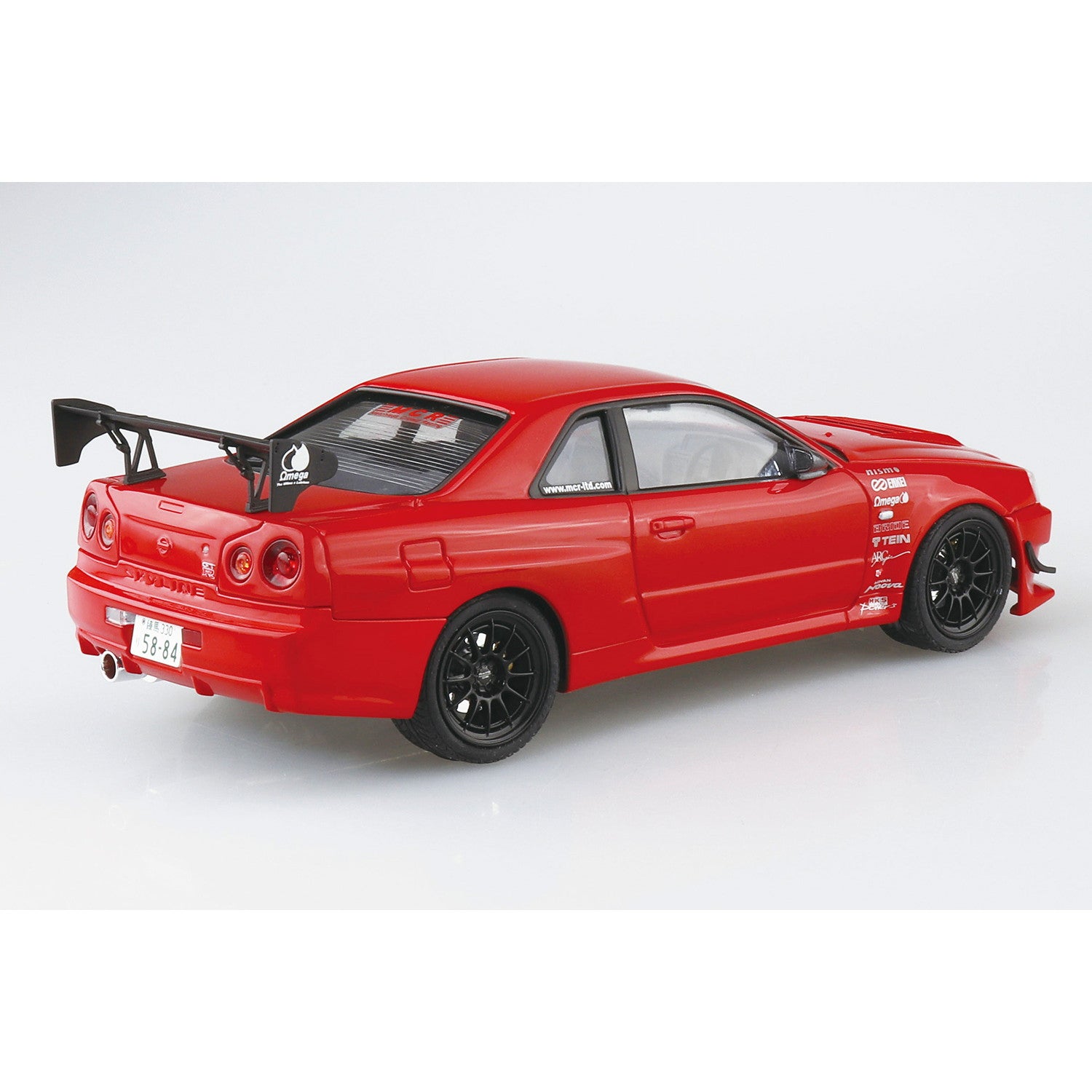 【新品】【お取り寄せ】[PTM] ザ・チューンドカー No.71 1/24 MCR BNR34 スカイライン GT-R '02(ニッサン) プラモデル(063514) アオシマ(20211110)