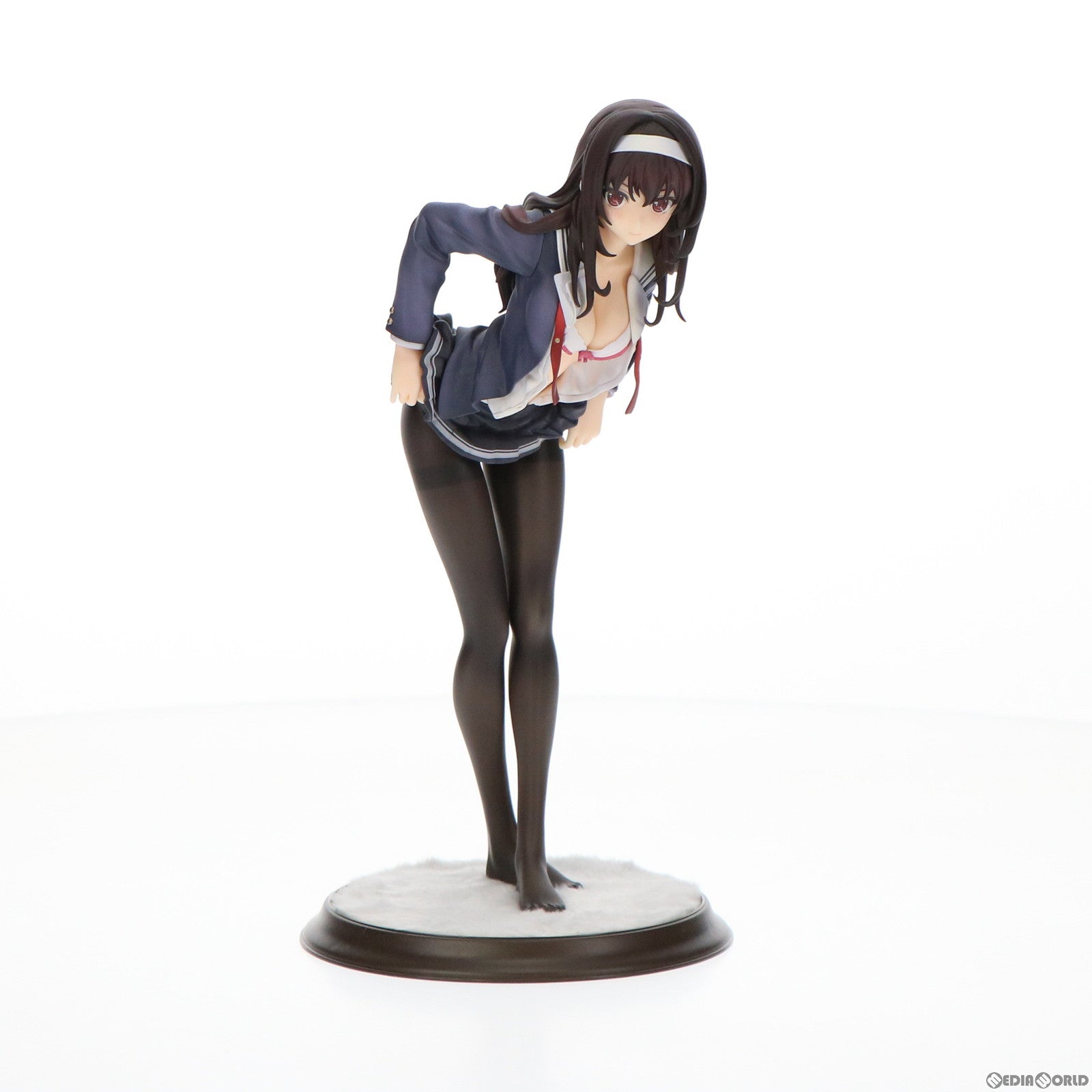 【中古即納】[FIG] (再販)ポストカード無し 霞ヶ丘詩羽(かすみがおかうたは) 冴えない彼女の育てかた 1/7 完成品 フィギュア グッドスマイルカンパニー(20190731)