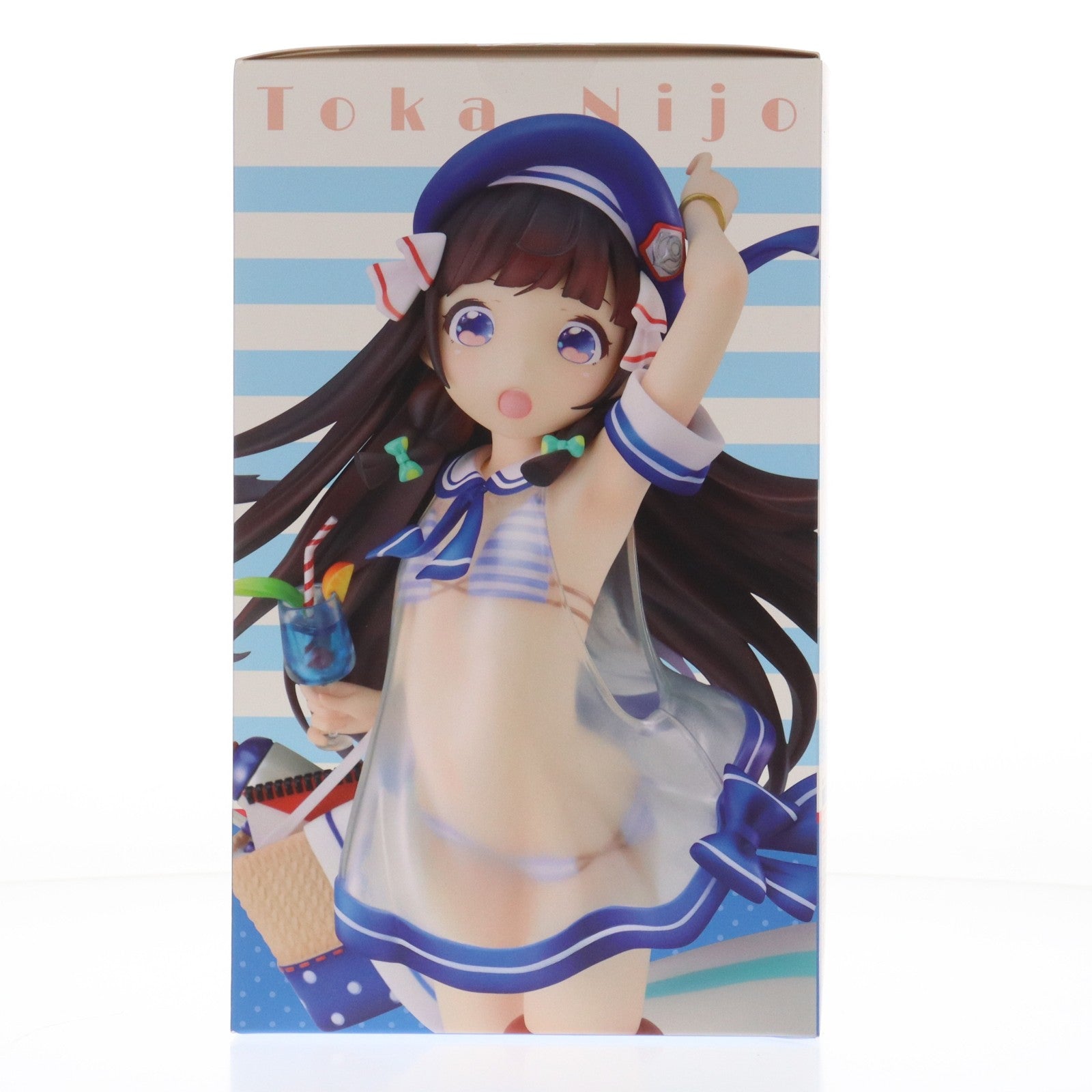 【中古即納】[FIG] 二条藤花(にじょうとうか) 水着Ver.[AQ] 今日から俺はロリのヒモ! 1/7 完成品 フィギュア グッドスマイルカンパニー(20220909)