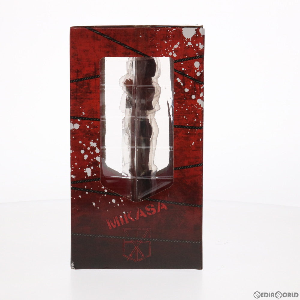 【中古即納】[FIG] C賞 ミカサ・アッカーマン フィギュア 一番くじ 進撃の巨人～くじ奪還作戦～ プライズ バンプレスト(20140410)