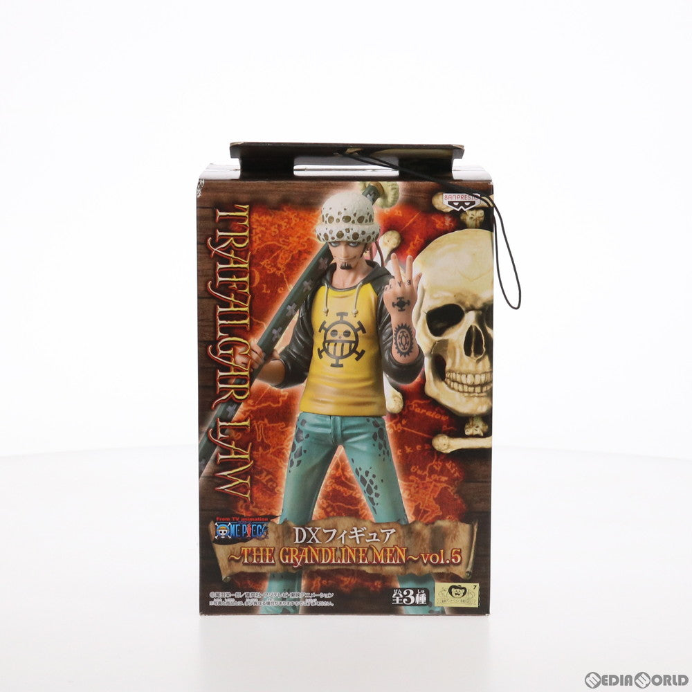 【中古即納】[FIG] トラファルガー・ロー 組立式DXフィギュア～THE GRANDLINE MEN～vol.5 ONE PIECE(ワンピース) プライズ バンプレスト(20100930)