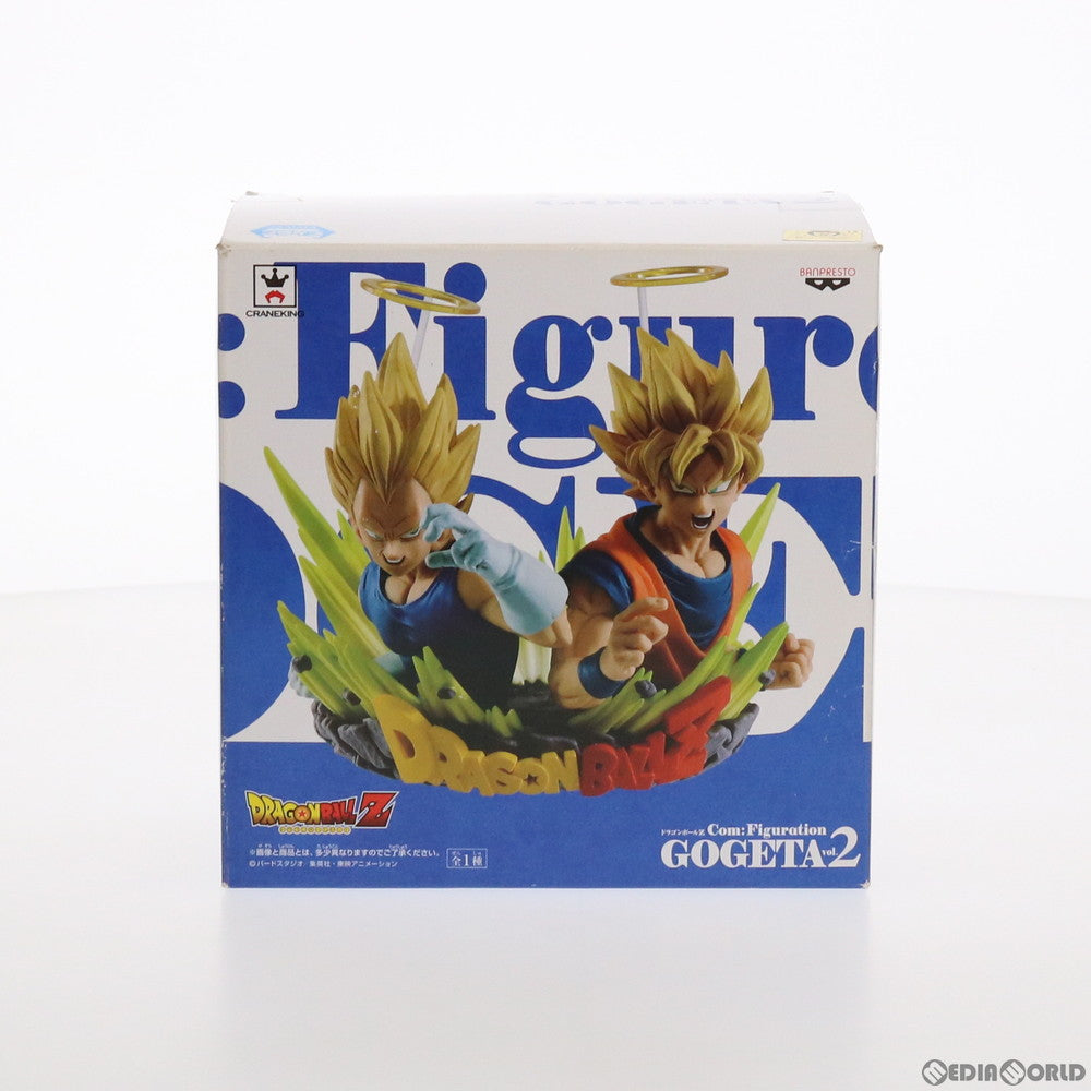 【中古即納】[FIG] 超サイヤ人孫悟空&超サイヤ人ベジータ ドラゴンボールZ Com:Figuration GOGETA vol.2 フィギュア プライズ(37768) バンプレスト(20171012)