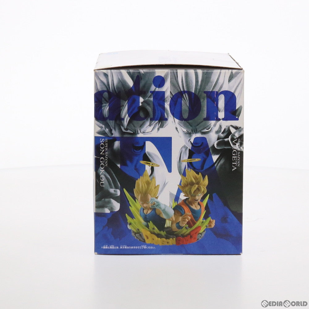 【中古即納】[FIG] 超サイヤ人孫悟空&超サイヤ人ベジータ ドラゴンボールZ Com:Figuration GOGETA vol.2 フィギュア プライズ(37768) バンプレスト(20171012)