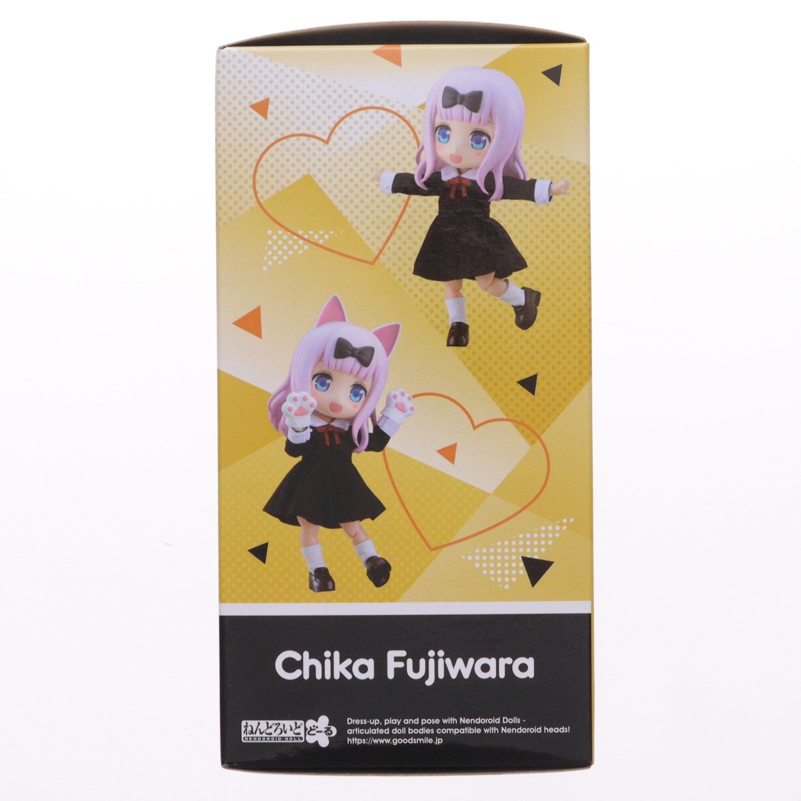 【中古即納】[FIG] ねんどろいどどーる 藤原千花(ふじわらちか) かぐや様は告らせたい～～天才たちの恋愛頭脳戦～ 完成品 可動フィギュア グッドスマイルカンパニー(20220618)