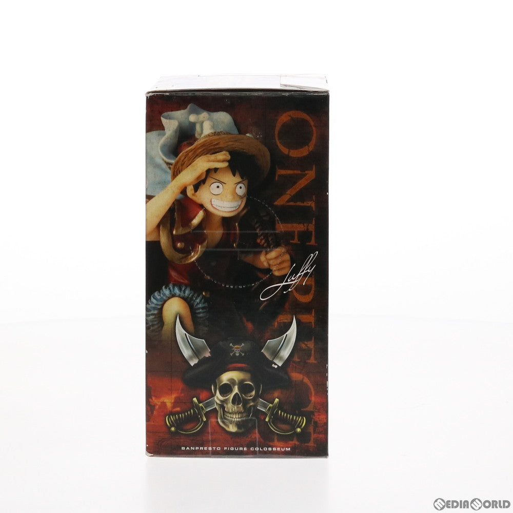 【中古即納】[FIG] モンキー・D・ルフィ ワンピース Scultures 造形王頂上決戦 vol.2 ONE PIECE フィギュア プライズ(48057) バンプレスト(20120920)