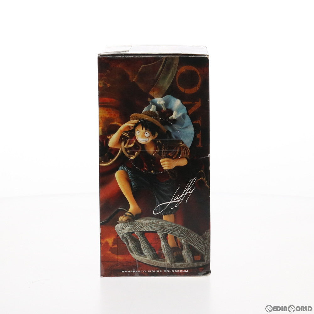 【中古即納】[FIG] モンキー・D・ルフィ ワンピース Scultures 造形王頂上決戦 vol.2 ONE PIECE フィギュア プライズ(48057) バンプレスト(20120920)