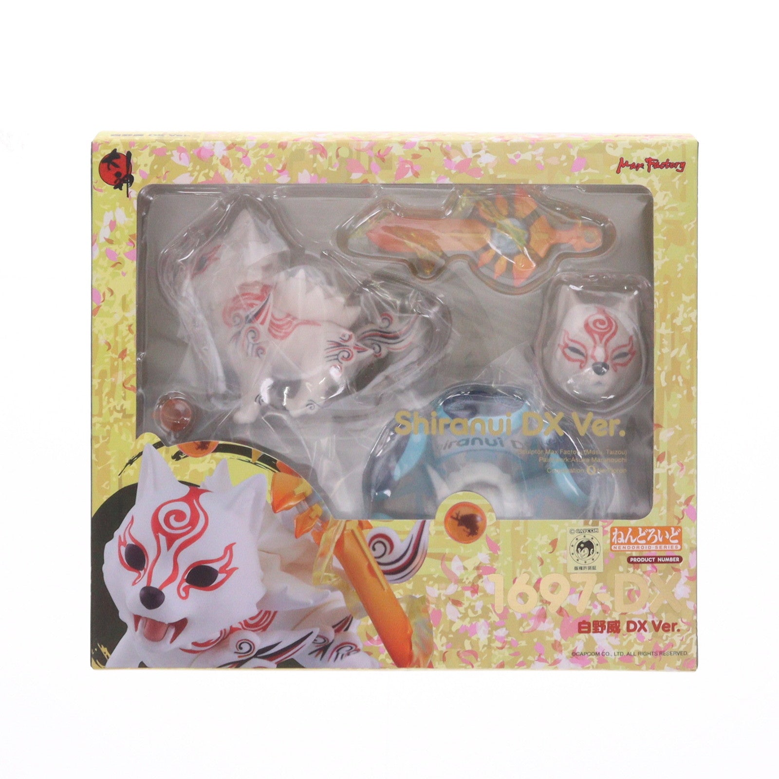 【新品即納】[FIG] ねんどろいど 1697-DX 白野威(しらぬい) DX Ver. 大神(おおかみ) 完成品 可動フィギュア マックスファクトリー(20220608)