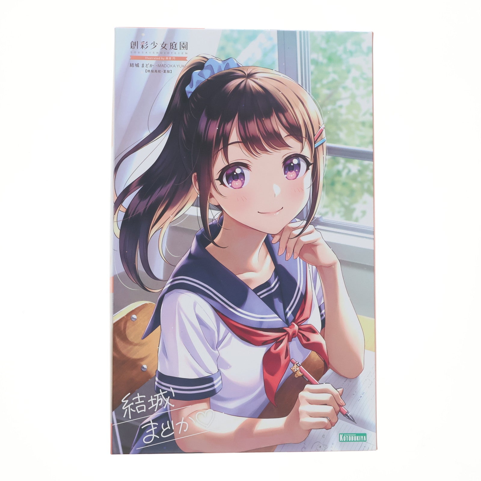 【中古即納】[PTM] 創彩少女庭園 1/10 結城まどか【桃桜高校・夏服】 プラモデル(JK009) コトブキヤ(20220330)