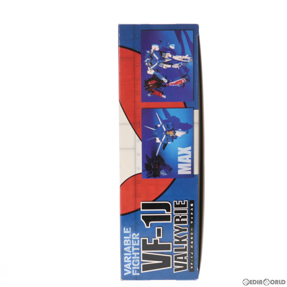 【中古即納】[FIG] VF-1J バルキリー マックス機 超時空要塞マクロス 1/55 完成品 可動フィギュア バンダイ(20021031)