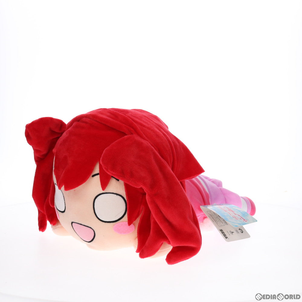 【中古即納】[FIG] (タグ有) 黒澤ルビィ(くろさわルビィ) メガジャンボ寝そべりぬいぐるみ『黒澤ルビィ-練習着』 ラブライブ!サンシャイン!! プライズ(1025730) セガ(20180520)