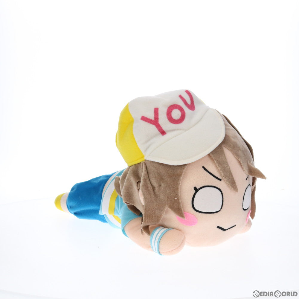 【中古即納】[FIG] (タグ有) 渡辺曜(わたなべよう) メガジャンボ寝そべりぬいぐるみ『渡辺曜-練習着』 ラブライブ!サンシャイン!! プライズ(1024090) セガ(20180310)