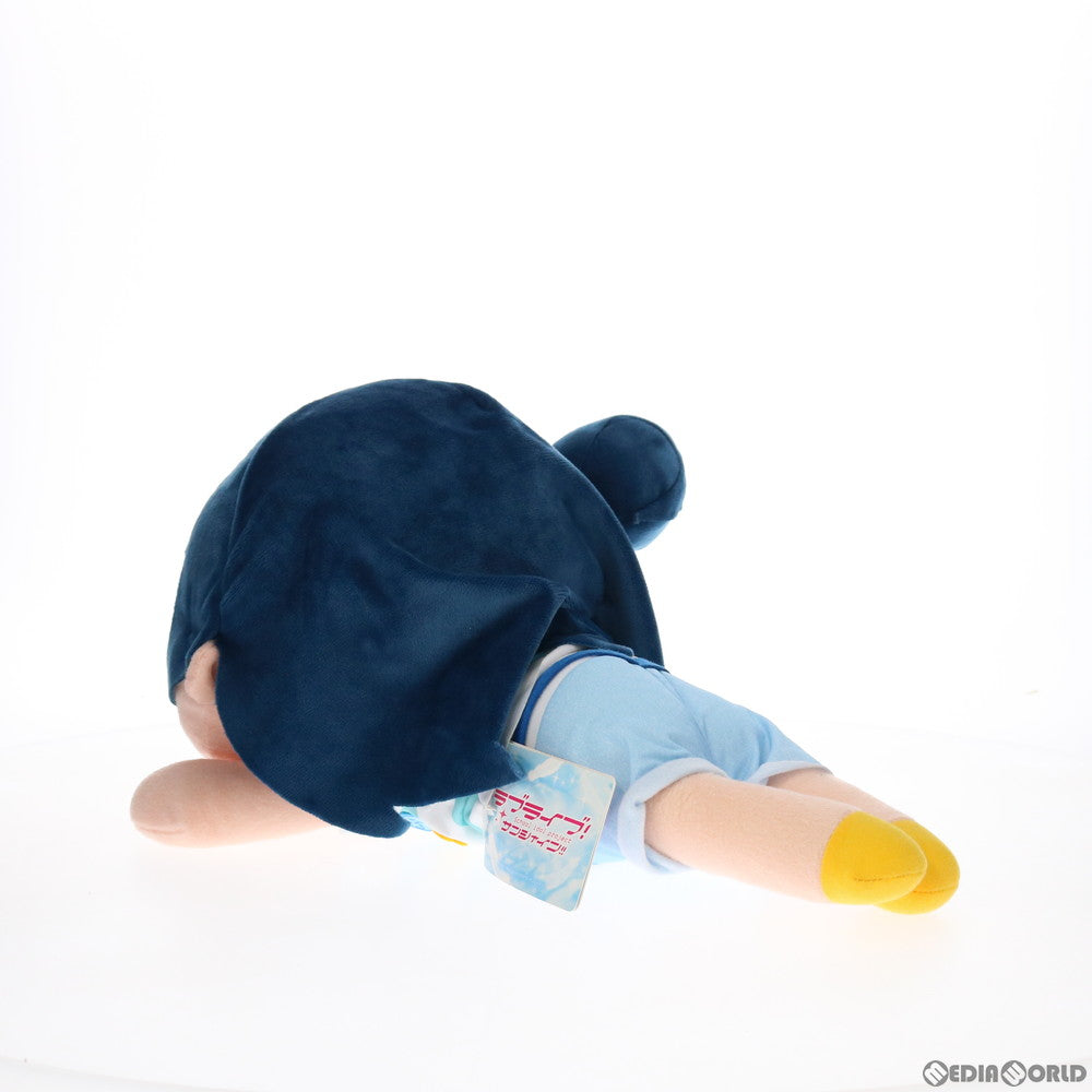 【中古即納】[FIG] (タグ有) 津島善子(つしまよしこ) メガジャンボ寝そべりぬいぐるみ『津島善子-ボーダーシャツ』 ラブライブ!サンシャイン!! プライズ(1029904) セガ(20190310)