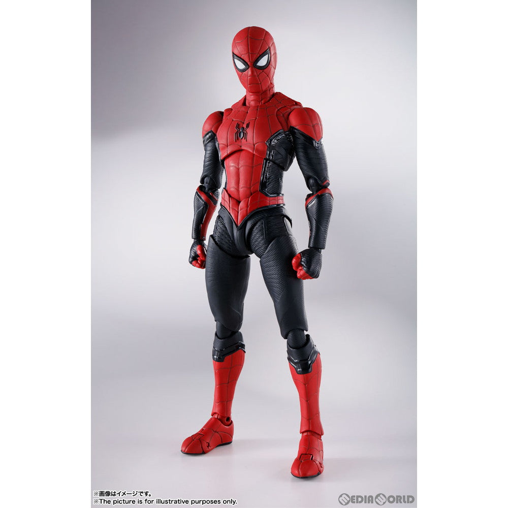 【中古即納】[FIG] S.H.Figuarts(フィギュアーツ) スパイダーマン[アップグレードスーツ](スパイダーマン:ノー・ウェイ・ホーム) 完成品 可動フィギュア バンダイスピリッツ(20211229)