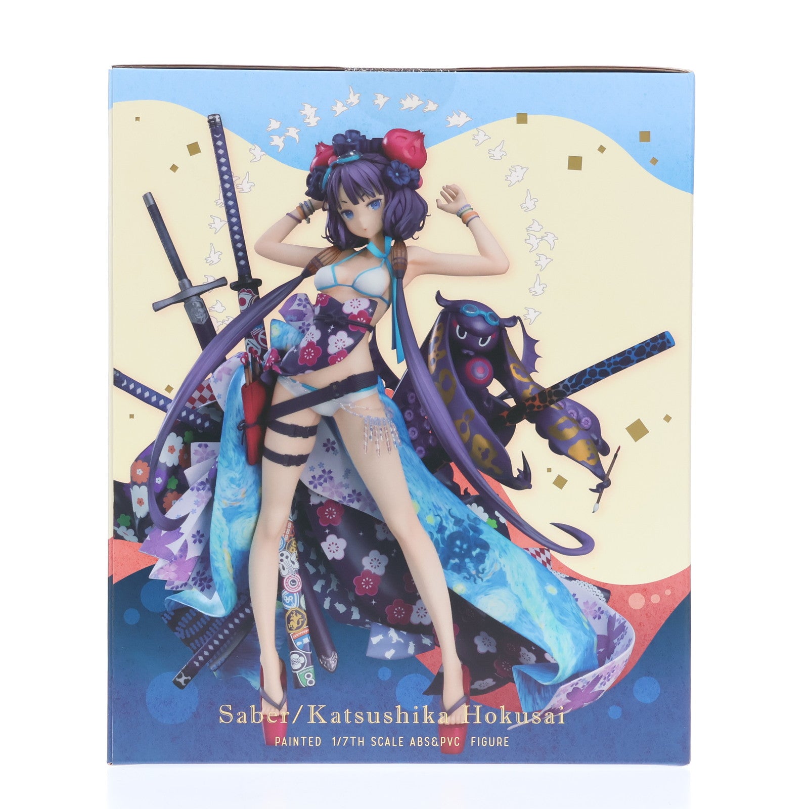 【新品即納】[FIG] セイバー/葛飾北斎(かつしかほくさい) Fate/Grand Order(フェイト/グランドオーダー) 1/7 完成品 フィギュア グッドスマイルカンパニー(20230217)
