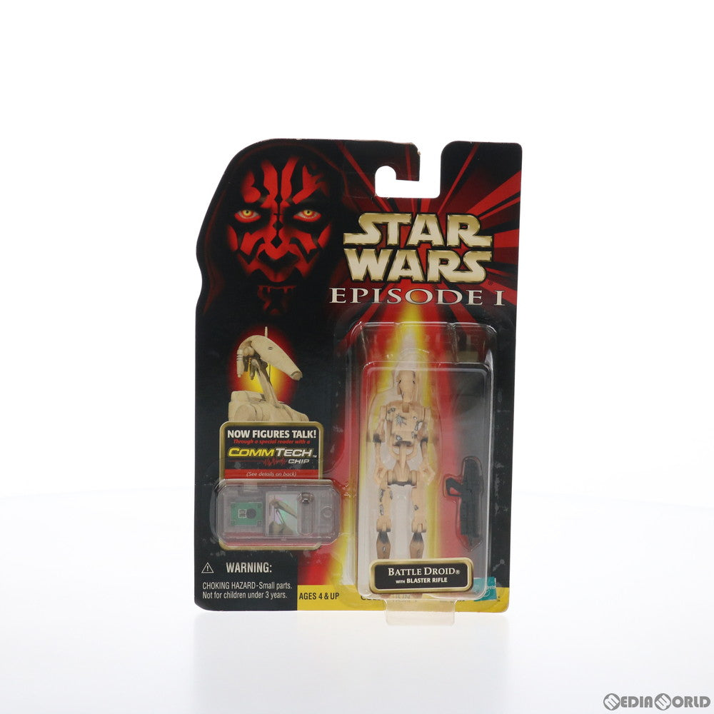 【中古即納】[FIG] コムテック ベーシックフィギュア バトルドロイド with ブラスターライフル ショットver. STAR WARS(スター・ウォーズ) エピソード1/ファントム・メナス 完成品 可動フィギュア ハズブロ/トミー(19991231)