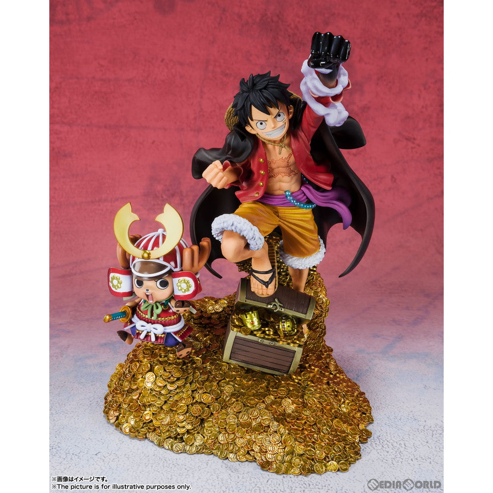 【中古即納】[FIG] フィギュアーツZERO モンキー・D・ルフィ WT100記念 尾田栄一郎描き下ろし 大海賊百景 ONE PIECE(ワンピース) 完成品 フィギュア バンダイスピリッツ(20220226)