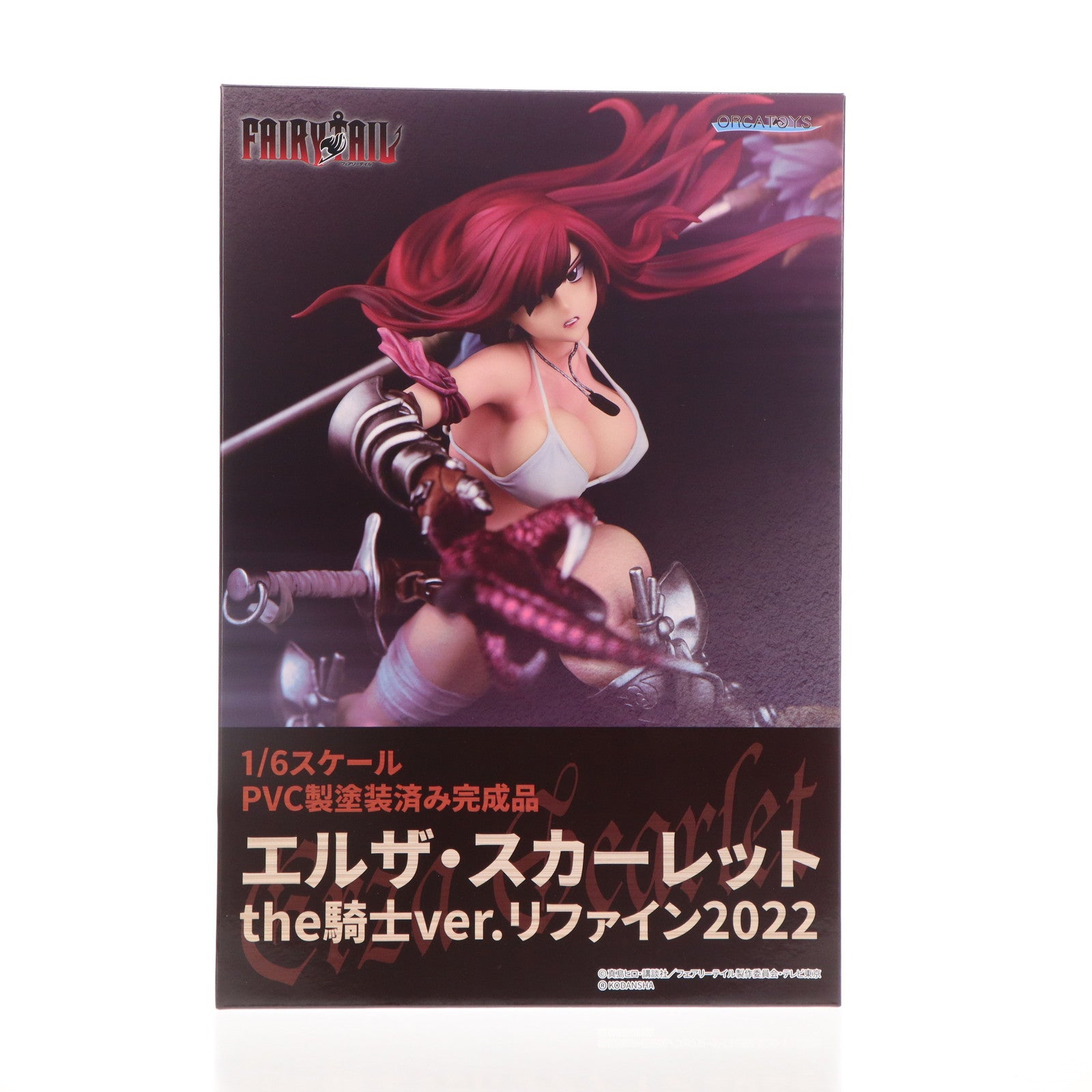【新品即納】[FIG] (再販) エルザ・スカーレットthe騎士ver.リファイン2022 FAIRY TAIL(フェアリーテイル) 1/6 完成品 フィギュア オルカトイズ(20221217)