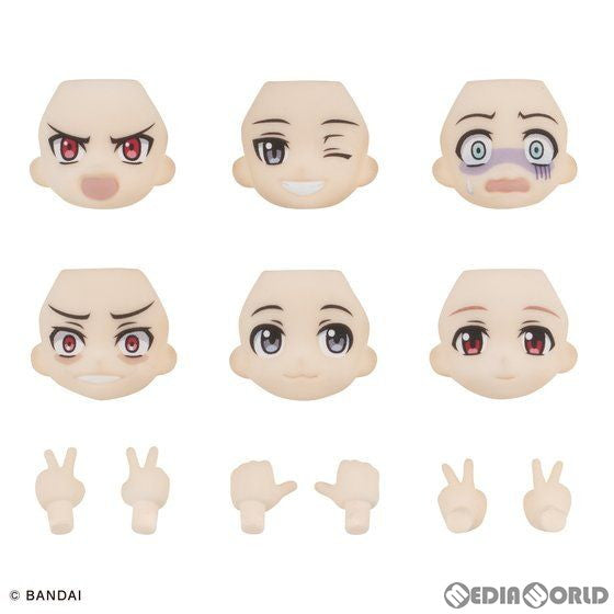【中古即納】[FIG] プレミアムバンダイ限定 AQUA SHOOTERS!(アクアシューターズ) フェイスパーツセット03 フィギュア用アクセサリ バンダイ(20201130)