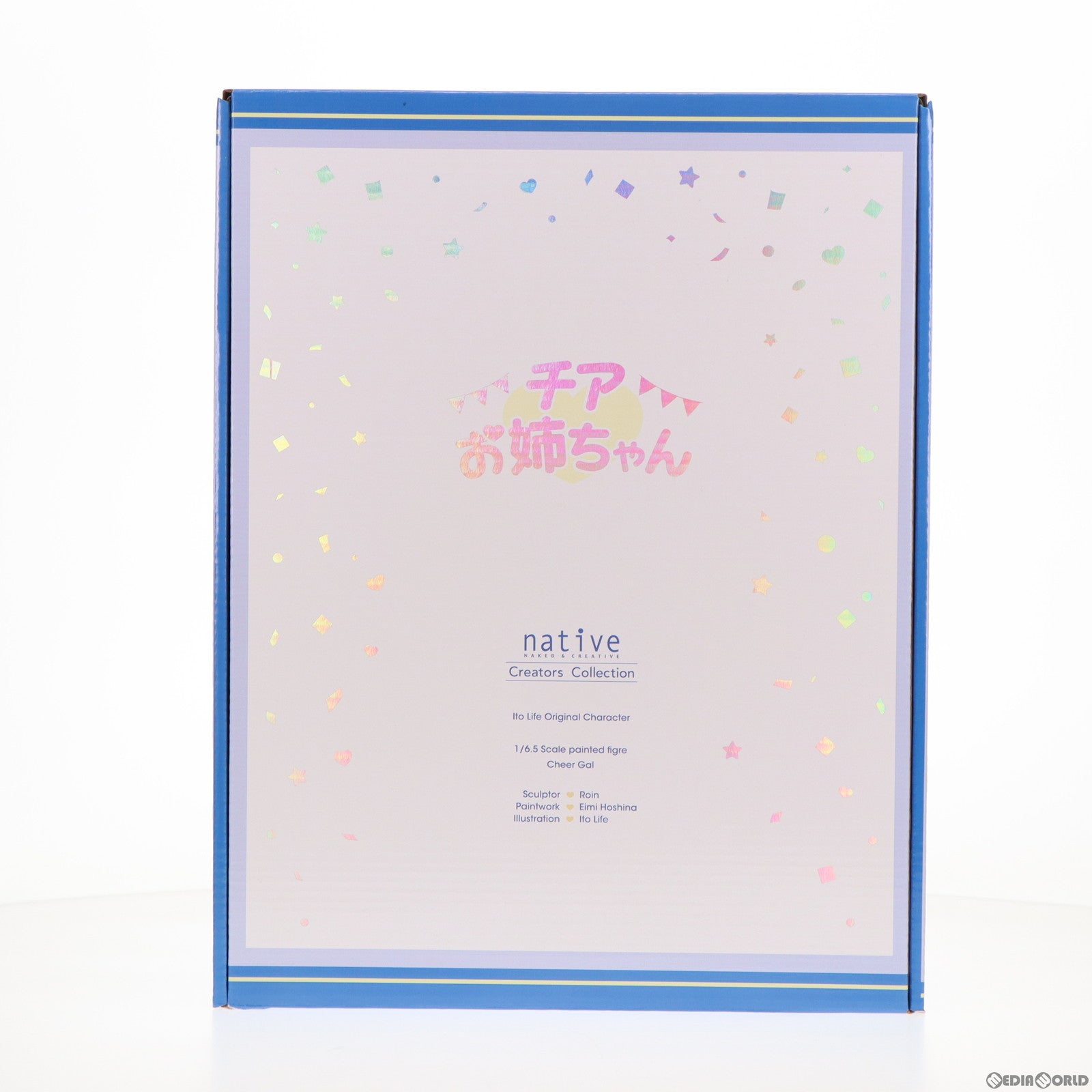 【中古即納】[FIG] ポストカード無し ネイティブクリエイターズコレクション チアお姉ちゃん 伊東ライフオリジナルキャラクター 1/6.5 完成品 フィギュア ネイティブオンラインショップ&FANZA限定 ネイティブ(20210731)