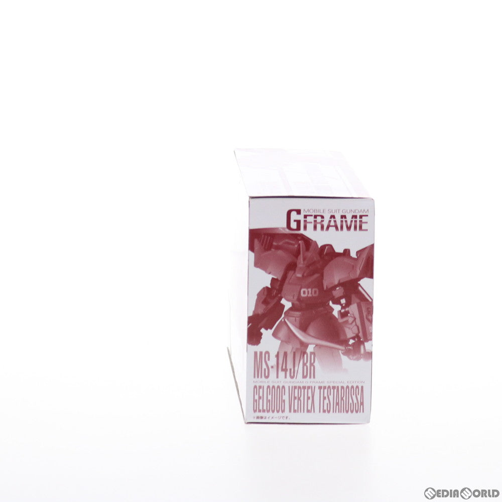 【中古即納】[FIG] (食玩) プレミアムバンダイ限定 機動戦士ガンダム Gフレーム ゲルググ・ウェルテクス・テスタロッサ 機動戦士ガンダム MSV-R ジョニー・ライデンの帰還 可動フィギュア バンダイ(20210624)