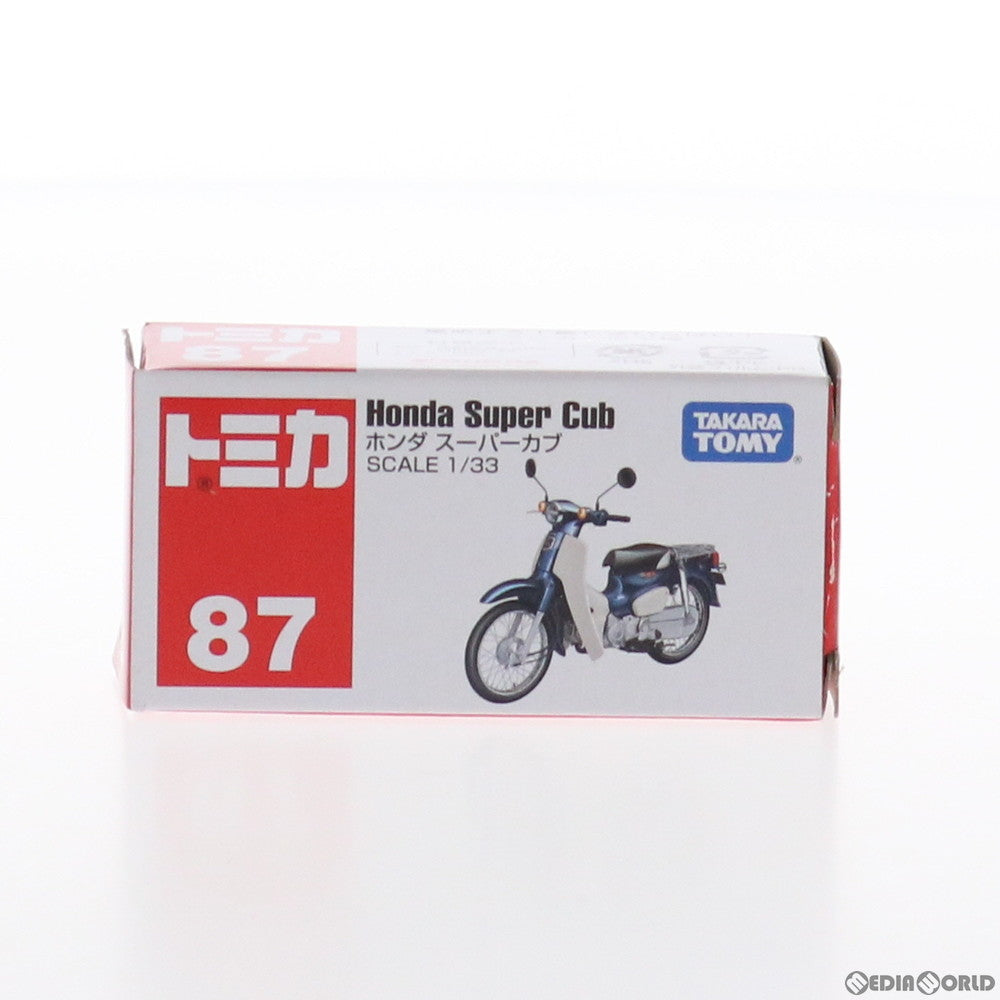【中古即納】[FIG] トミカ No.87 ホンダ スーパーカブ(ブルー) 完成品 ミニカー タカラトミー(20180317)