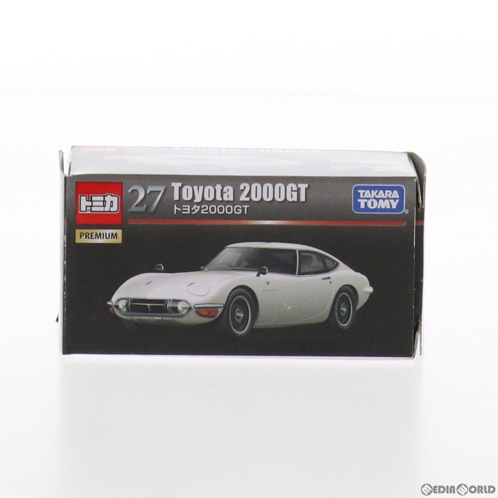 【中古即納】[FIG] トミカプレミアム 27 トヨタ 2000GT(ホワイト) 完成品 ミニカー タカラトミー(20180421)