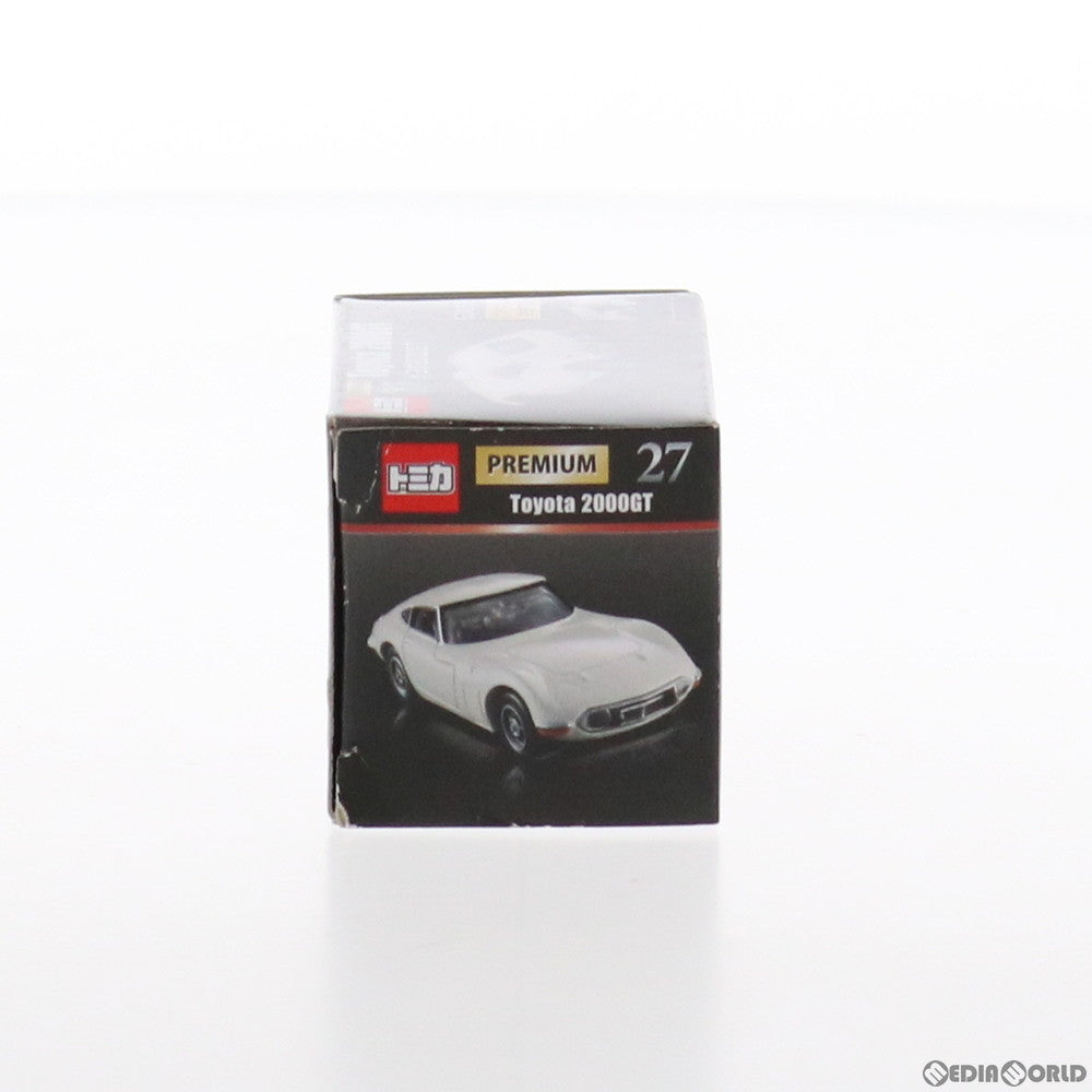 【中古即納】[FIG] トミカプレミアム 27 トヨタ 2000GT(ホワイト) 完成品 ミニカー タカラトミー(20180421)