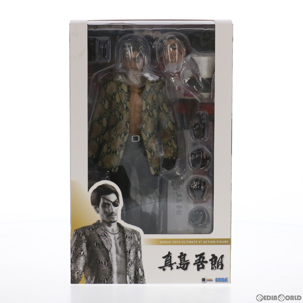 【中古即納】[FIG] 真島吾朗(まじまごろう) 龍が如く アルティメイト 8インチ コレクティブル アクションフィギュア(海外流通版) (YAKU02A) アスモストイズ(20200731)