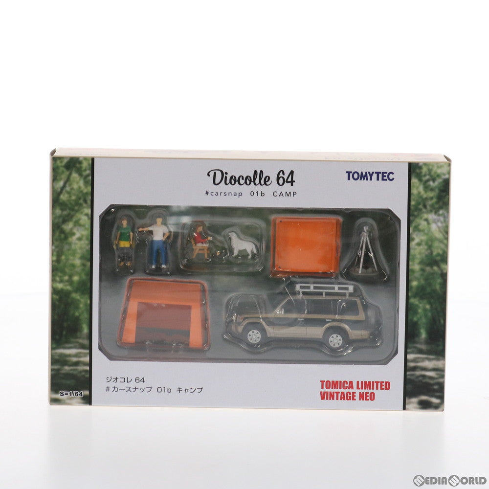 【中古即納】[FIG] ジオコレ64 トミカリミテッドヴィンテージNEO #カースナ01b キャンプ 1/64 完成品 ミニカー TOMYTEC(トミーテック) (20210612)