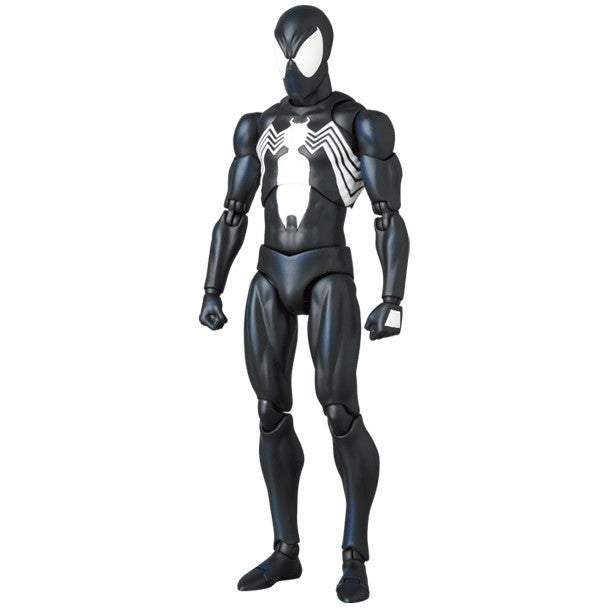 【新品即納】[FIG] (再販) マフェックス No.147 MAFEX SPIDER-MAN BLACK COSTUME(COMIC Ver.)(スパイダーマン ブラックコスチューム コミックver) 完成品 可動フィギュア メディコム・トイ(20260228)