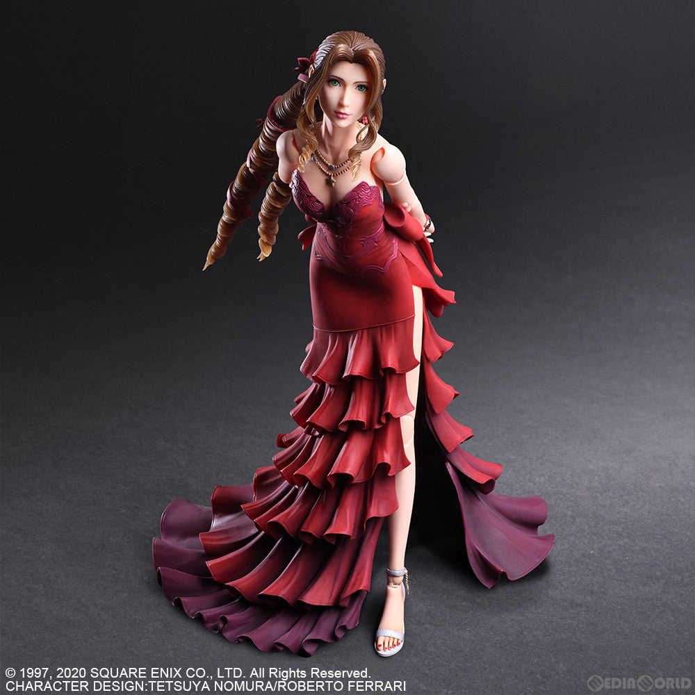 【中古即納】[FIG] PLAY ARTS改(プレイアーツ改) エアリス・ゲインズブール -ドレス Ver.- FINAL FANTASY VII REMAKE(ファイナルファンタジー7 リメイク) 完成品 可動フィギュア スクウェア・エニックス(20220529)