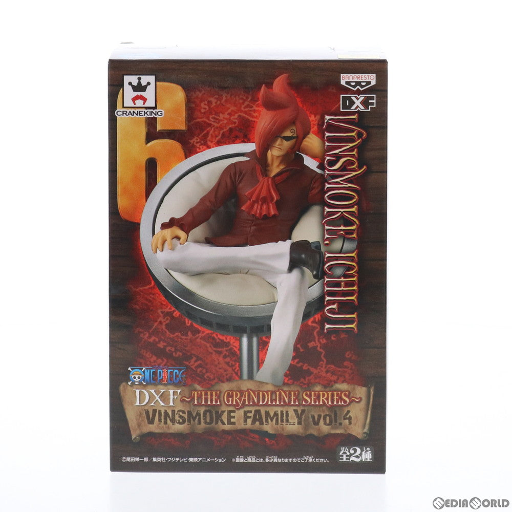 【中古即納】[FIG] ヴィンスモーク・イチジ DXF～THE GRANDLINE SERIES～VINSMOKE FAMILY vol.4 ONE PIECE(ワンピース) フィギュア プライズ(37581) バンプレスト(20170905)