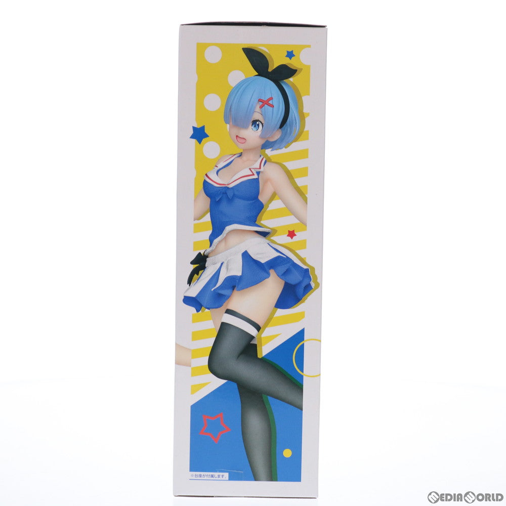 【中古即納】[FIG] レム Re:ゼロから始める異世界生活 プレシャスフィギュア レム～オリジナルチアリーダーver.～Renewal プライズ(451377500) タイトー(20211010)