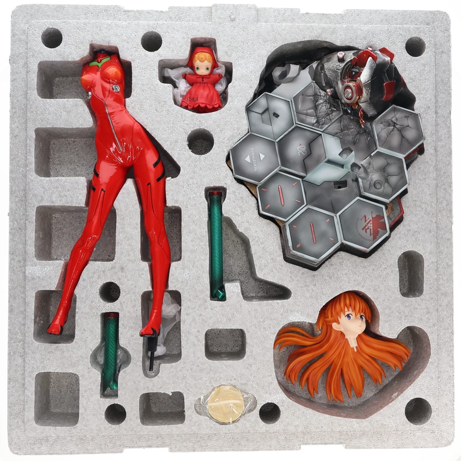 【中古即納】[FIG] エヴァンゲリオン ワンダースタチュー 式波・アスカ・ラングレー ヱヴァンゲリヲン新劇場版:破 1/4 完成品 フィギュア スタースペース(20220810)