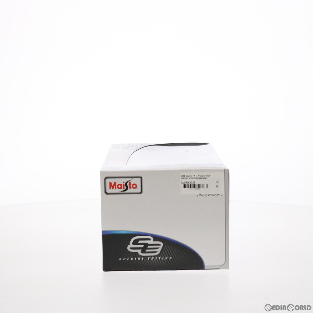 【中古即納】[FIG] 2014 Jeep(ジープ) Wrangler(イエロー) SPECIAL EDITION 1/18 完成品 ミニカー(46629) Maisto(マイスト) (20141231)