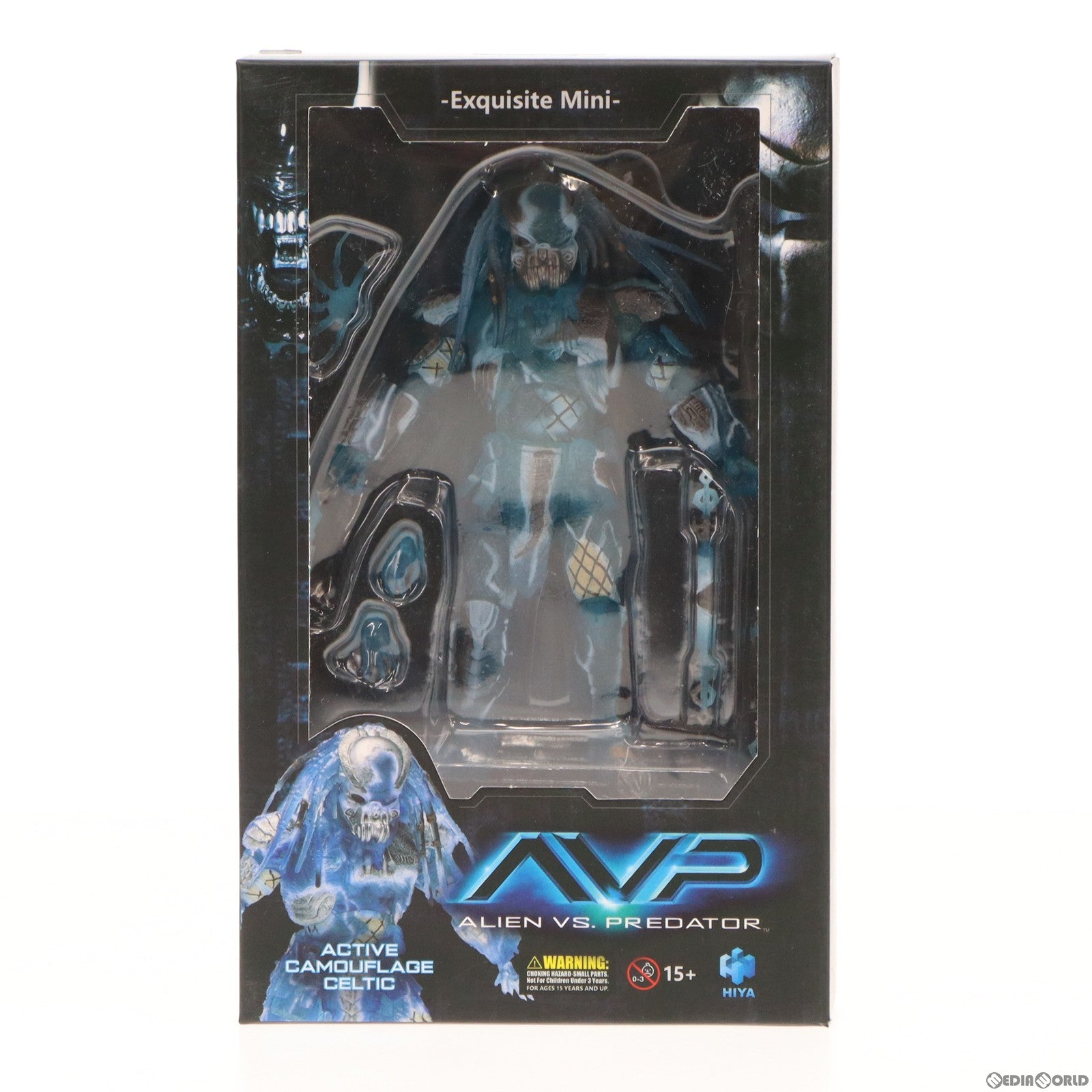 【新品即納】[FIG] エクスクイジット ミニ アクティブカモフラージュ ケルティック プレデター AVP エイリアン VS プレデター 1/18 アクションフィギュア(EMP0013) ハイヤトイズ(20221001)