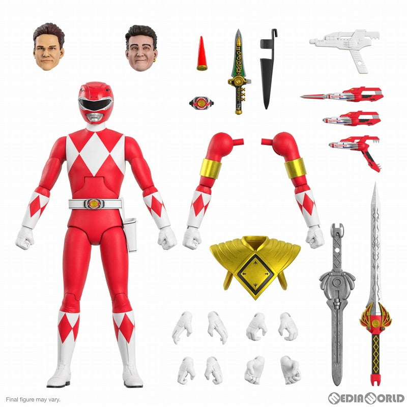 【新品即納】[FIG] レッドレンジャー マイティ・モーフィン・パワーレンジャー アルティメイト アクションフィギュア スーパー7(20231005)