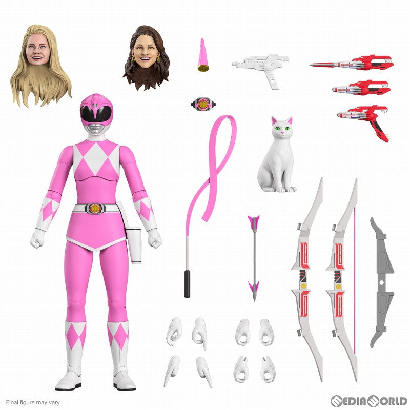 【新品即納】[FIG] ピンクレンジャー マイティ・モーフィン・パワーレンジャー アルティメイト アクションフィギュア スーパー7(20231005)