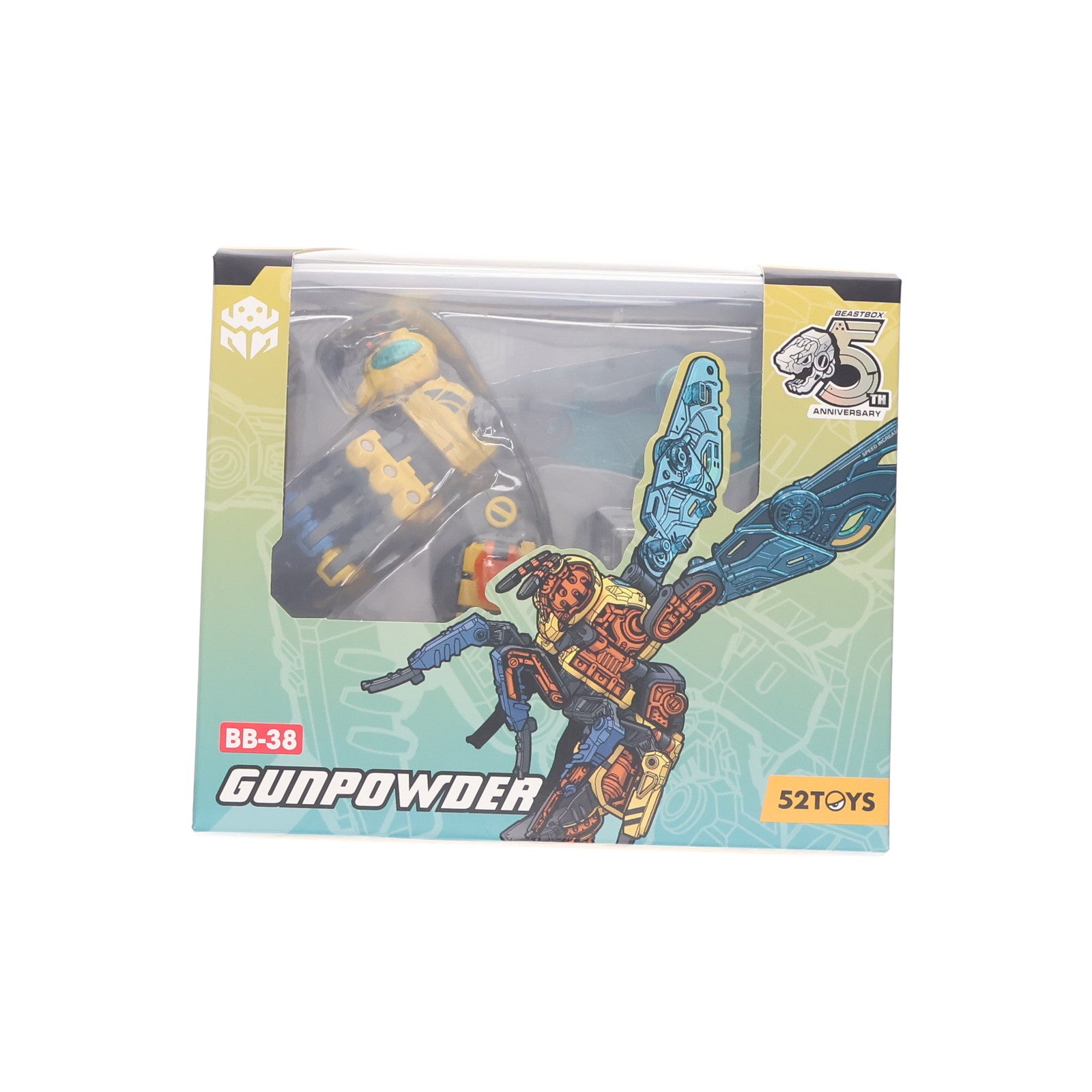 【中古即納】[TOY] BEASTBOX(ビーストボックス) BB-38 GUNPOWDER(ガンパウダー) 完成トイ 52Toys(20220119)