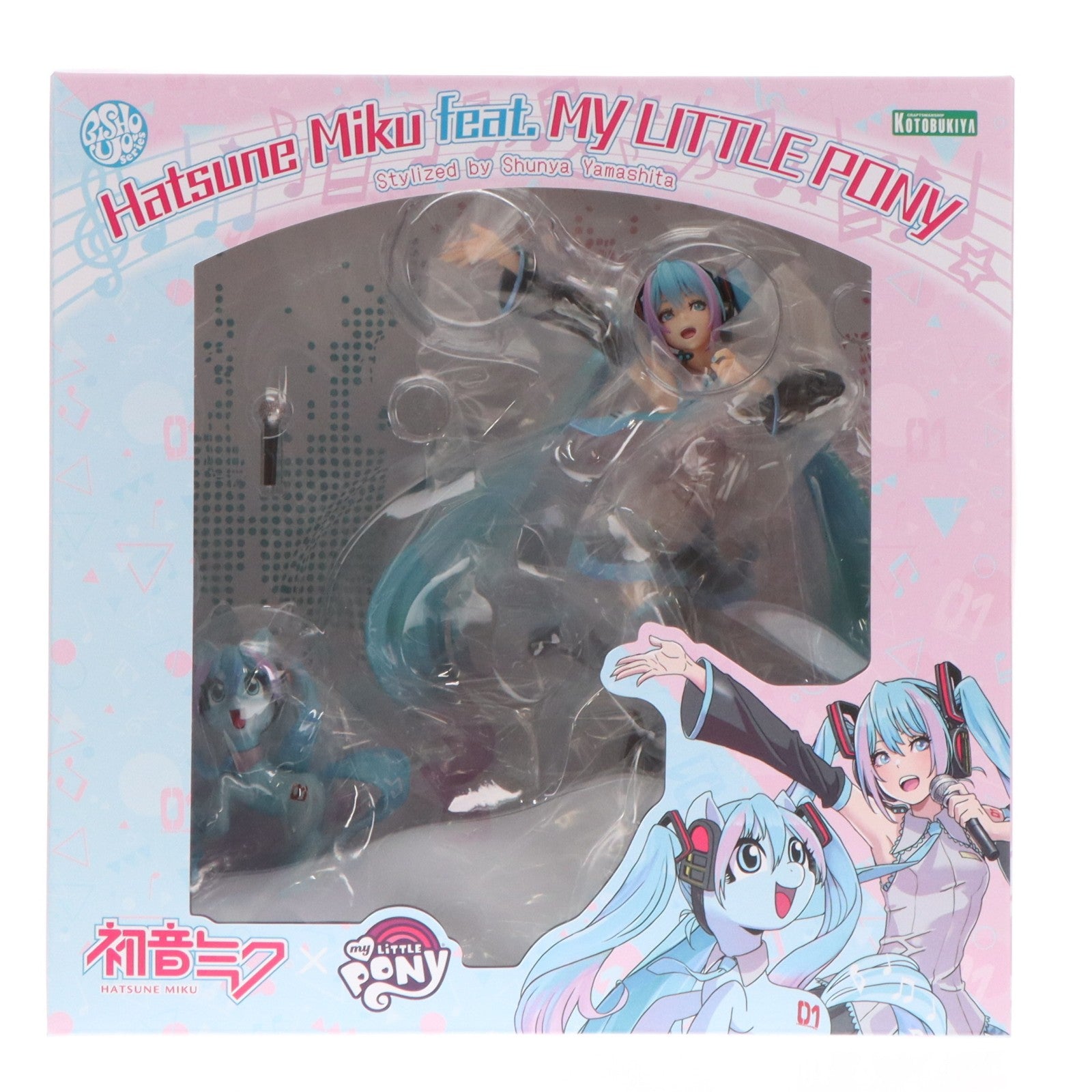 【中古即納】[FIG] 初音ミク feat. MY LITTLE PONY美少女 キャラクター・ボーカル・シリーズ01 初音ミク 1/7 完成品 フィギュア(SV321) コトブキヤ(20220528)