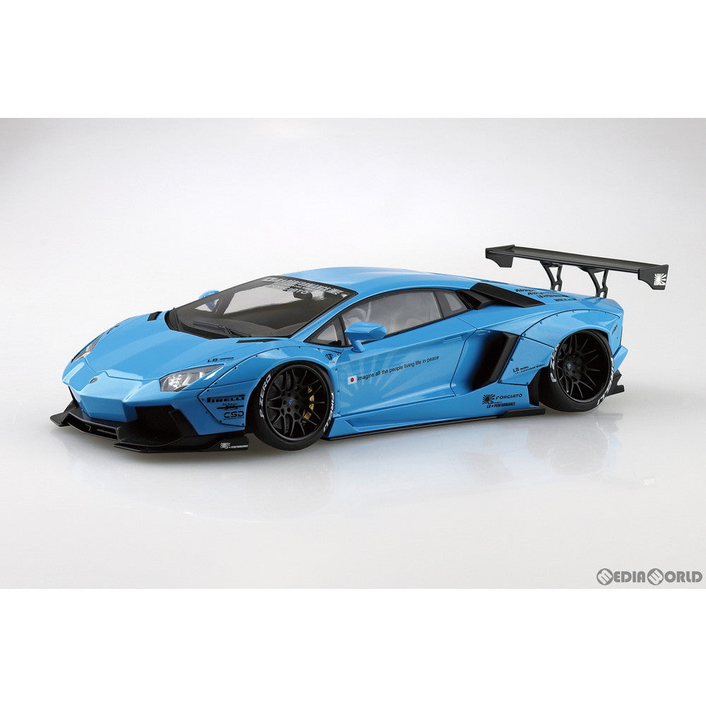 【中古即納】[PTM] 1/24 リバティーウォーク No.17 LBワークス ランボルギーニ アヴェンタドール Ver.1 プラモデル(059890) アオシマ(20220902)