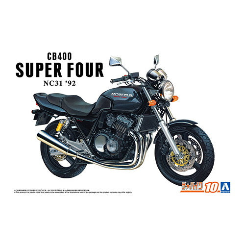 【新品】【お取り寄せ】[PTM] (再販) ザ・バイク No.10 1/12 ホンダ NC31 CB400 SUPER FOUR '92 プラモデル(063842) アオシマ(20241231)