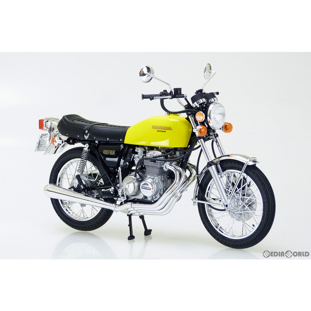 【中古即納】[PTM] ザ・バイク No.28 1/12 ホンダ CB400 CB400FOUR-I・II '76 プラモデル(063859) アオシマ(20220119)