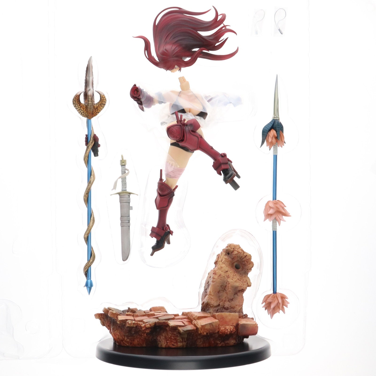 【中古即納】[FIG] エルザ・スカーレットthe騎士ver.another color:紅鎧: FAIRY TAIL(フェアリーテイル) 1/6 完成品 フィギュア オルカトイズ(20221217)